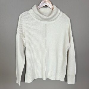 Rachel Zoe Cozy Cream Cowl Neck Sweater